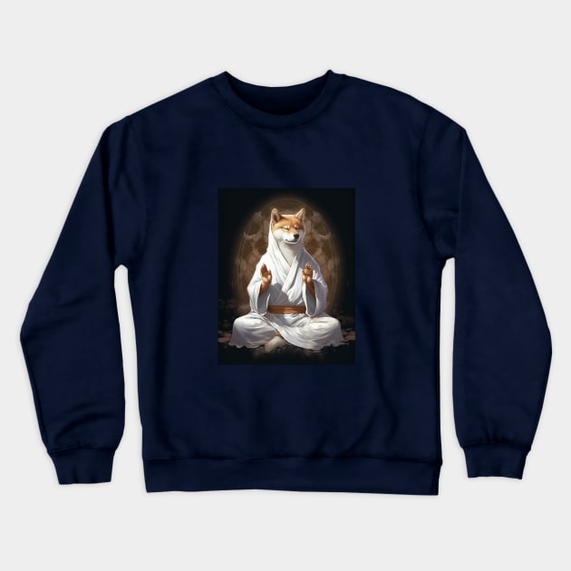 Shiba Inu Crewneck Sweatshirt by baseCompass